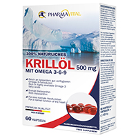 NATÜRLICHES Krillöl 500 mg Prem.+Omega 3-6-9 Kaps.