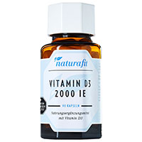 NATURAFIT Vitamin D3 2000 I.E. Kapseln