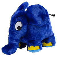 WARMIES blauer Elefant