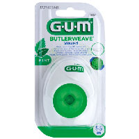 GUM Butlerweave waxed Zahnseide mint