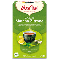 YOGI TEA Grüntee Matcha Zitrone Bio Filterbeutel
