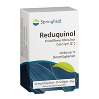 REDUQUINOL kristalfrei.Ubiquinol Coenzym Q10 50mg