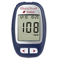 GLUCOSMART Salsa Blutzucker-Messgerät mg/dl