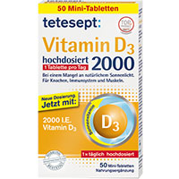 TETESEPT Vitamin D3 2.000 Filmtabletten