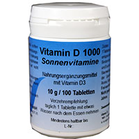 VITAMIN D 1000 Sonnenvitamine Tabletten