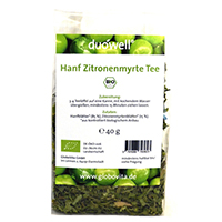 DUOWELL Hanf Zitronenmyrte Tee Bio