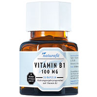 NATURAFIT Vitamin B1 100 mg Kapseln