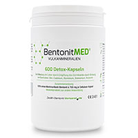 BENTONIT MED 600 Detox-Kapseln