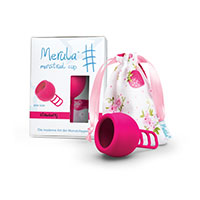 MERULA Menstrual Cup strawberry pink