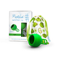 MERULA Menstrual Cup apple grün