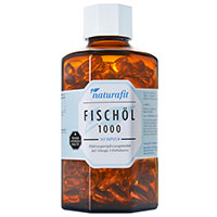 NATURAFIT Fischöl 1000 mg Kapseln