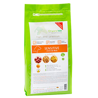 ORGANICVET Katze Sensitive Ente & Reis Vollwertna.