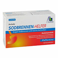 SODBRENNEN-Helfer-Kautabletten