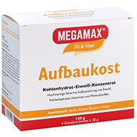 MEGAMAX Aufbaukost 4 Sorten Pulver