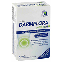 DARMFLORA Aktiv Plus 100 Mrd.Bakterien+7 Vitamine