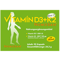 VITAMIN D3+K2 Nomosan Kapseln