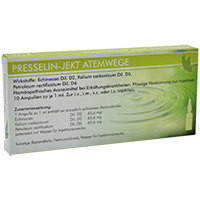 PRESSELIN-Jekt Atemwege Ampullen