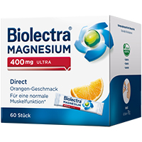 BIOLECTRA Magnesium 400 mg ultra Direct Orange