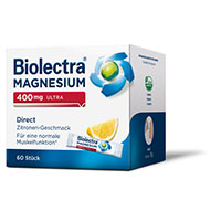 BIOLECTRA Magnesium 400 mg ultra Direct Zitrone