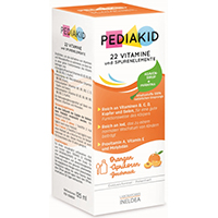 PEDIAKID 22 Vitamines Sirup