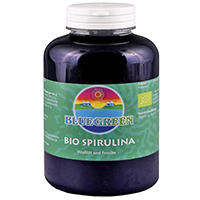 BIO SPIRULINA von Bluegreen Pulver