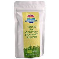 BIO GERSTENGRASSAFT-Pulver von Bluegreen