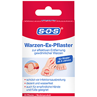 SOS WARZEN-Ex-Pflaster