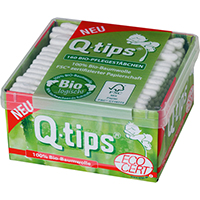 Q-TIPS Bio Pflegestäbchen Papierschaft