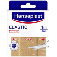 HANSAPLAST Elastic Pflaster 8 cmx1 m