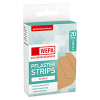 WEPA Pflasterstrips Classic wasserabweis.3 Größen