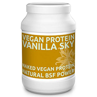 BSF Nutrition vegan Protein Vanilla Sky Pulver