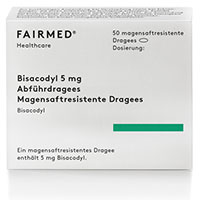 BISACODYL 5 mg Dragees magensaftresistente Dragees