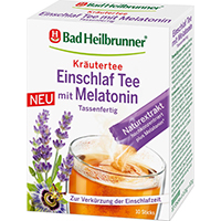 BAD HEILBRUNNER Einschlaf Tee m.Melatonin tassenf.