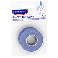 HANSAPLAST Fingerverb.selbsthaft.2,5 cmx5 m blau