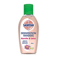 SAGROTAN Desinfektion Handgel Kamille & Lotus