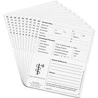 NOTFALL-INFO-Kartenhülle für die Gesundheitskarte