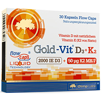 GOLD-VIT D3+K2 2000 I.E. D3+50 µg K2 MK-7 Kapseln