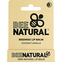 BEE Natural Lip Balm Coconut-Vanilla