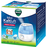 WICK Mini Kaltnebel-Ultraschall-Luftbefeuchter