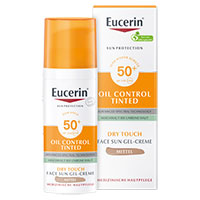 EUCERIN Sun Oil Control tinted Creme LSF 50+ mitt.