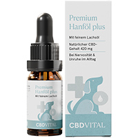 CBD VITAL CBD Hanföl Tropfen f.Hunde