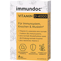 IMMUNDOC Vitamin D-4000 I.E. Kapseln