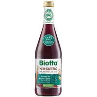 BIOTTA Mein Safttag 2 schwarze Karotte Saft