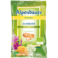 ALPENBAUER Bio-Bonbons 20-Kräuter