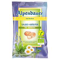 ALPENBAUER Bio-Bonbons Salbei-Kräuter