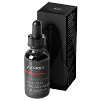 ALPINOLS Original Organic CBD Öl Fullspectrum 40%