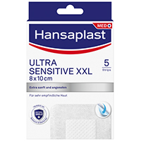 HANSAPLAST Ultra Sensitive Wundverband 8x10 cm XXL