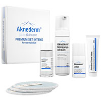 AKNEDERM Premium Set intens normal skin