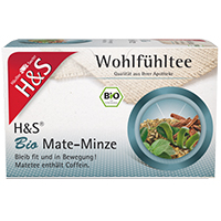 H&S Bio Mate-Minze Filterbeutel