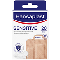 HANSAPLAST Sensitive Pflasterstrips hautton light